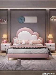 佛山大厂货，高质量仿真皮，实木床边，高密度海绵，带实木床板，全新包装，特价处理 - 乌兰察布28生活网 wlcb.28life.com